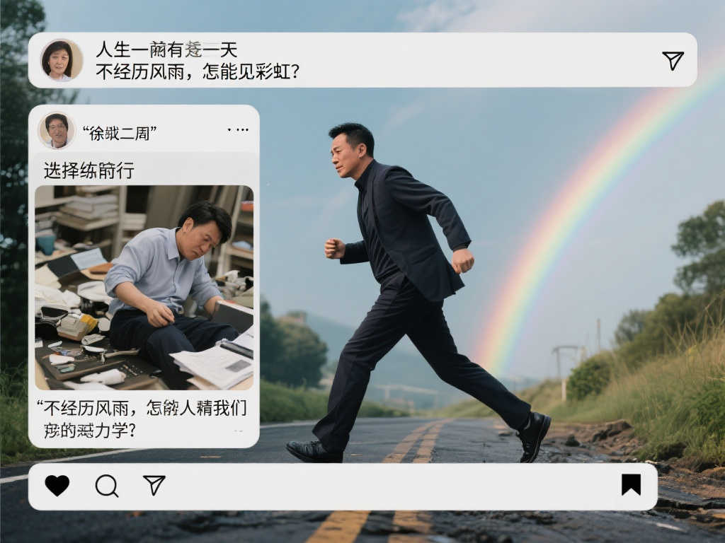 展示了他在